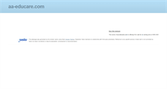 Desktop Screenshot of aa-educare.com