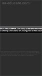 Mobile Screenshot of aa-educare.com